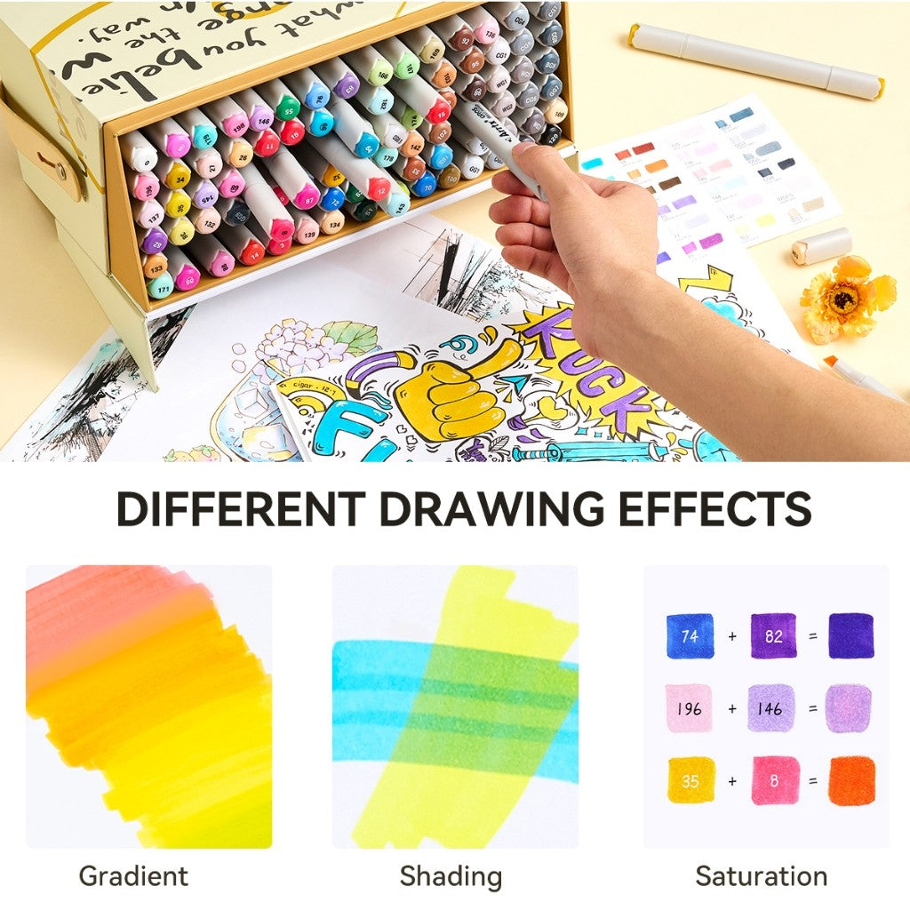 Arrtx Brush Alcohol Markers Oros 90 Colors