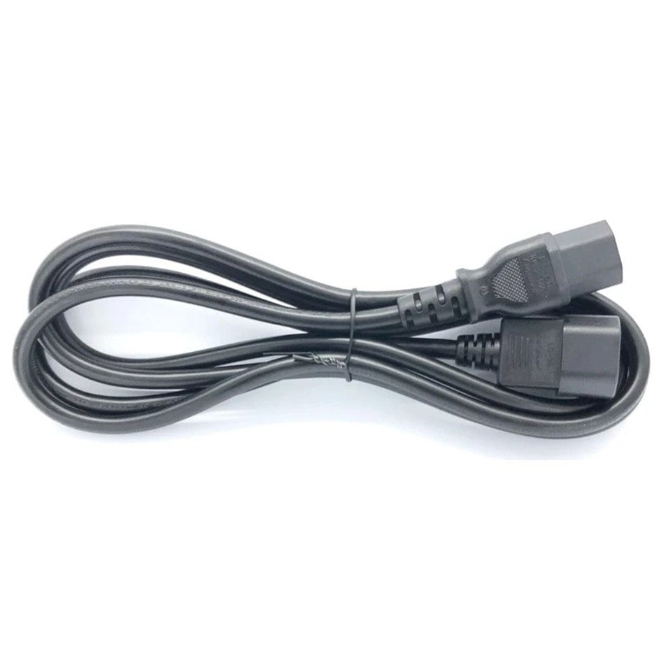 C13 to C14 Power Extension Cable 10A 250V – [1–4Meters] IEC Cord for PC, Monitor