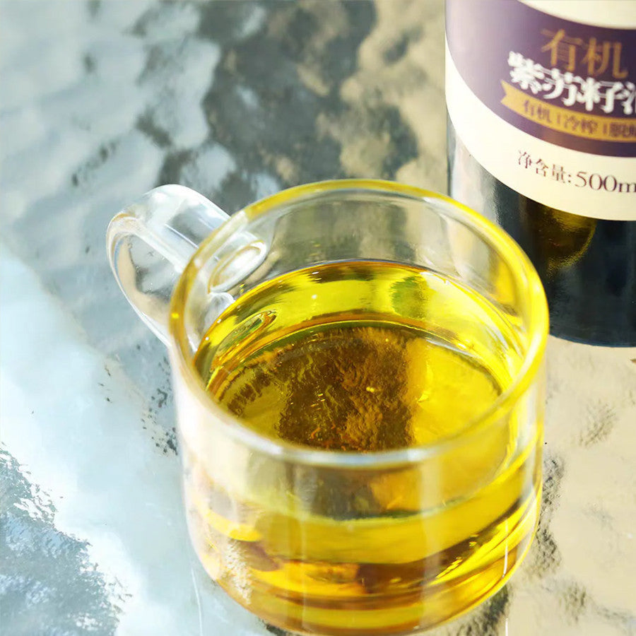 Cold Pressed Organic Premium Perilla Oil by Sheng Ji [500ml]