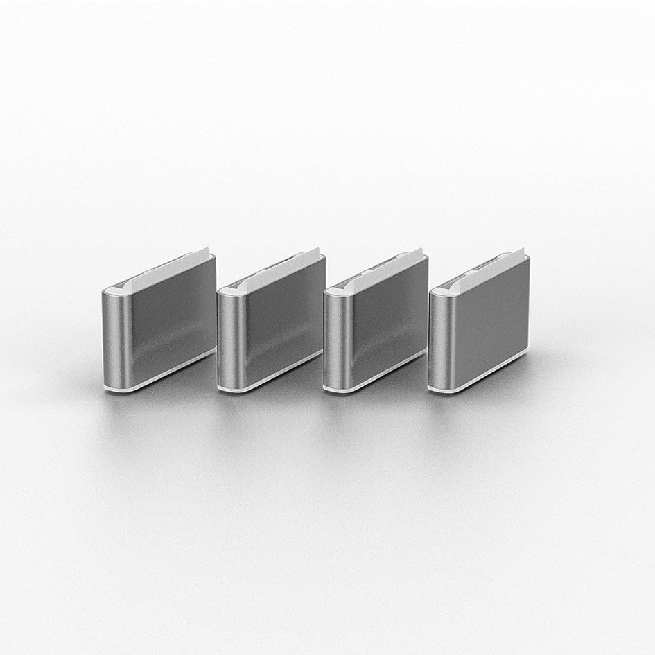 Lindy USB-C Port Blocker White 40439 (10 Pack) Thunderbolt 3 Security Lock