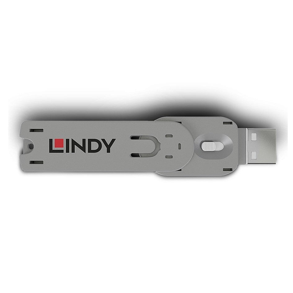 Lindy USB A Port Blocker Key White 40624 Replacement Removal Key USB Lock