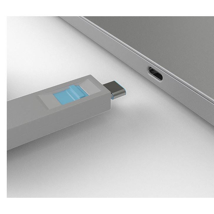 Lindy USB-C Port Blocker Blue 40466 (10 Pack) Thunderbolt 3 Security Lock