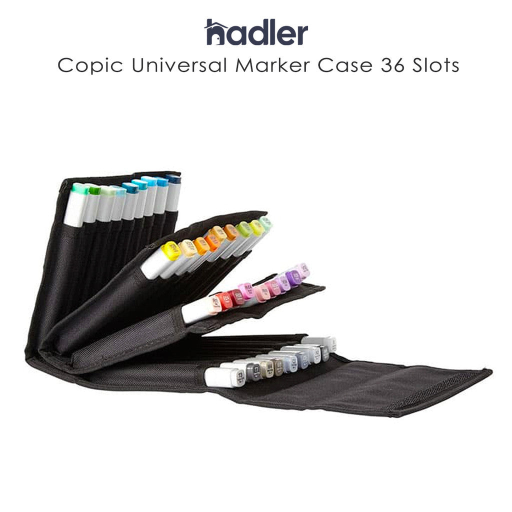 Copic Universal Marker Wallet [36 Slots] Carrying Case for Sketch Ciao Classic Markers Storage