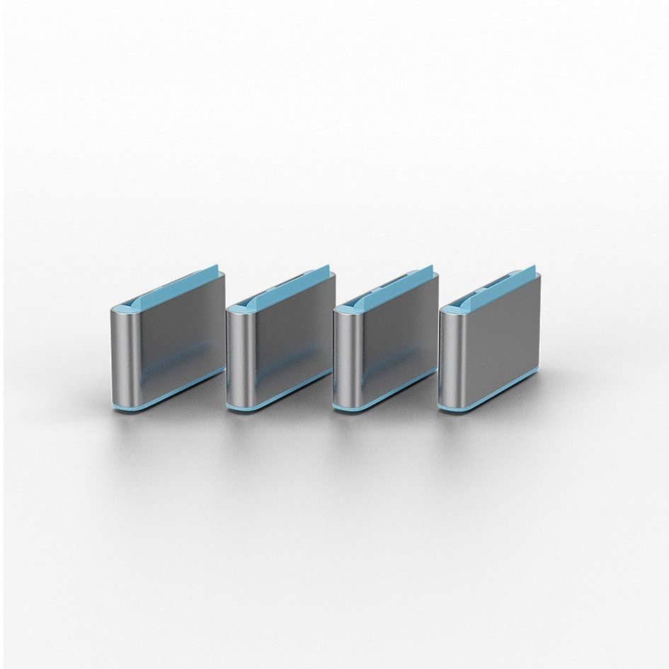 Lindy USB-C Port Blocker Blue 40466 (10 Pack) Thunderbolt 3 Security Lock