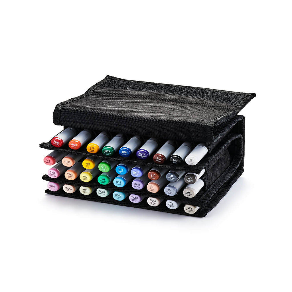 Copic Universal Marker Wallet [36 Slots] Carrying Case for Sketch Ciao Classic Markers Storage