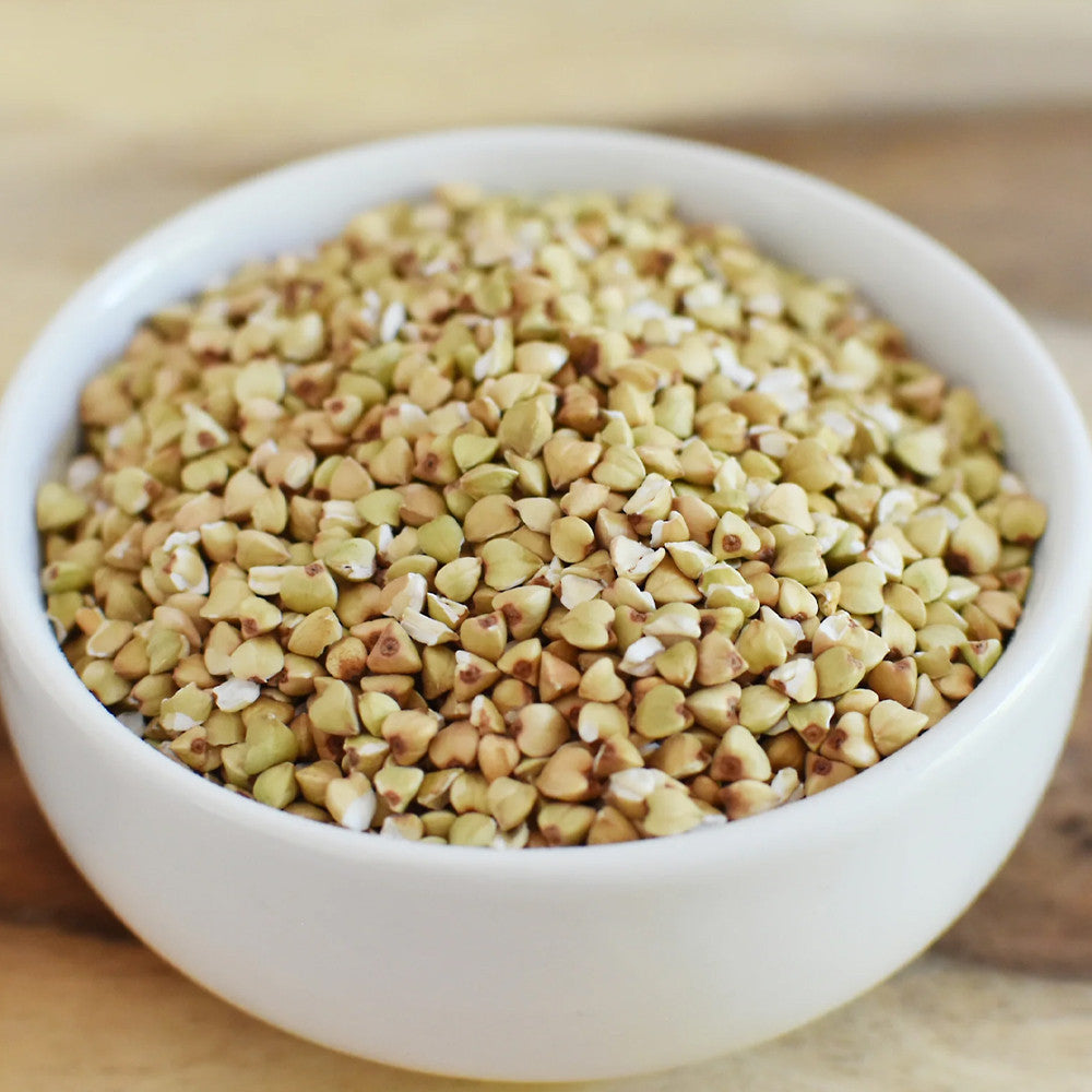 Radiant Whole Food Organic Hulled Buckwheat 500g | Gluten Free Whole Grain | High Protein & Fiber