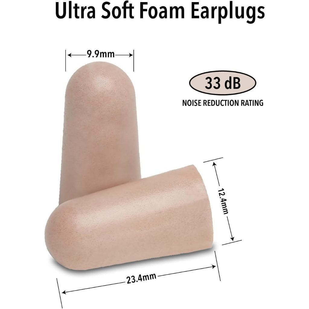 Mack’s Ultra Soft Foam Earplugs [50 Pairs] – 32dB NRR, Comfort Foam for Sleep & Noise Protection