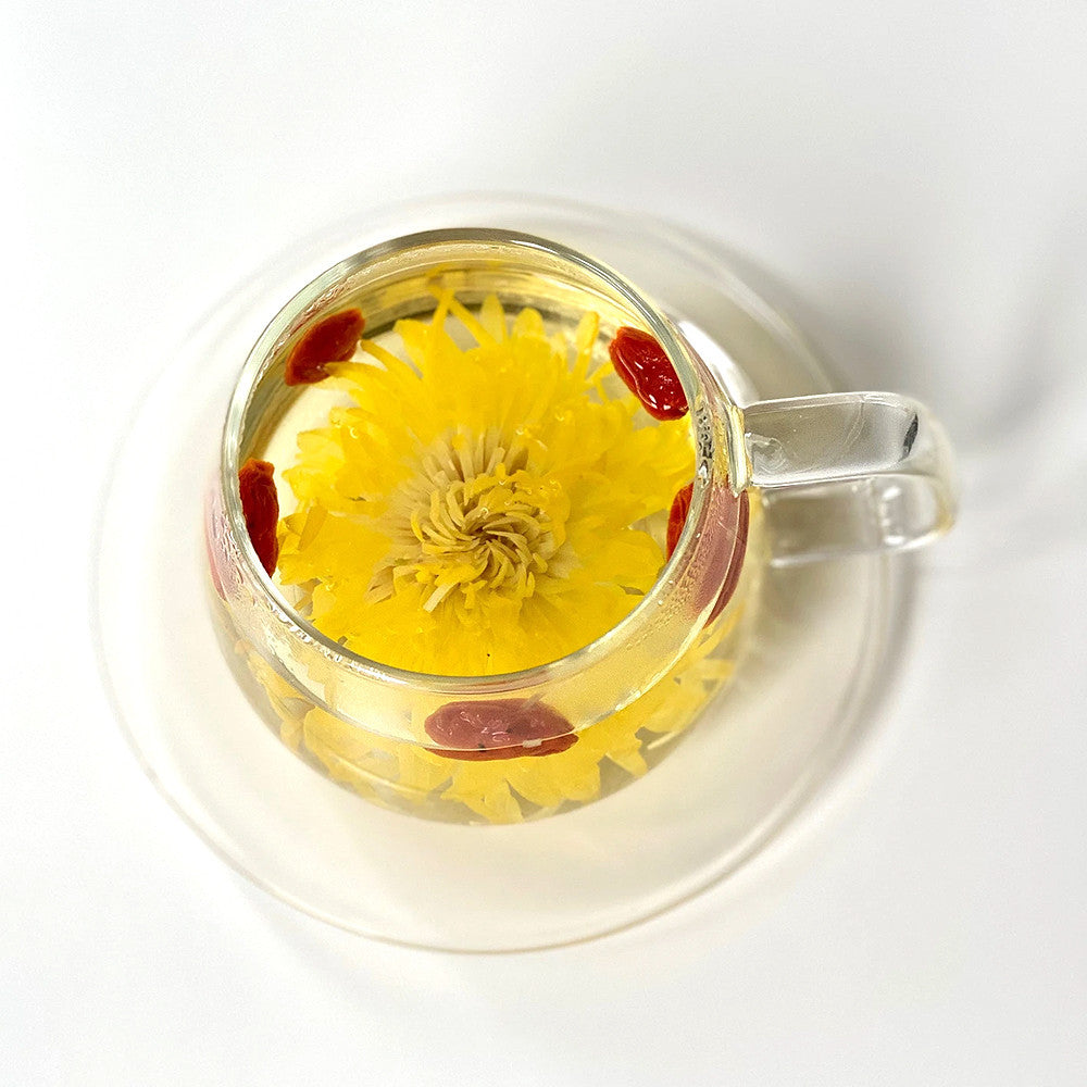 Sweet Garden Instant Chrysanthemum Goji Drink [10g x 18 Sachets] | Cooling Tea | Wolfberry Extract