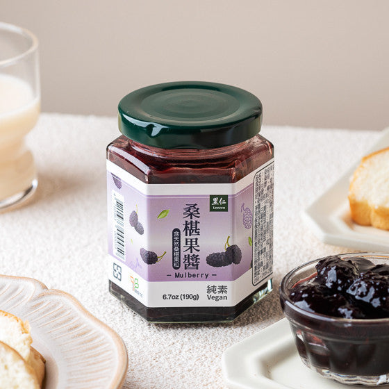 Leezen Organic Leezen Mulberry Jam (190g) | Made from Natural Pesticides Free Fruit