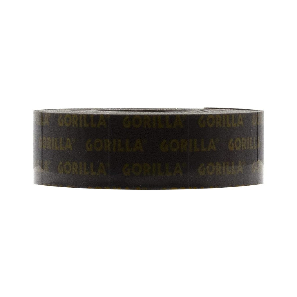 Gorilla Heavy Duty 120" Black Double-Sided Mounting Tape – Industrial Strength, Permanent