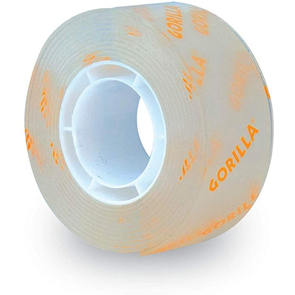 Gorilla 150" Tough & Clear Clear Double-Sided Mounting Tape – Industrial Strength, Weatherproof Bond