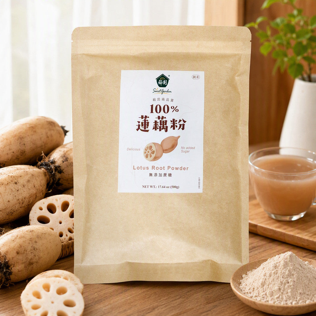 Sweet Garden Lotus Root Powder (500g) Natural Pure Herbal Drink No Additives
