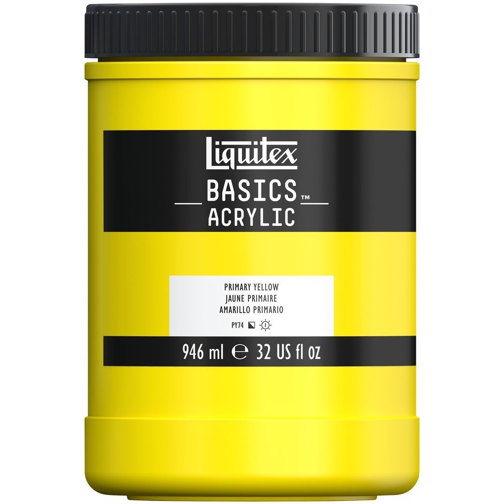 Liquitex Basics Acrylic Paint in Jars 946ml - 14 Colours Available