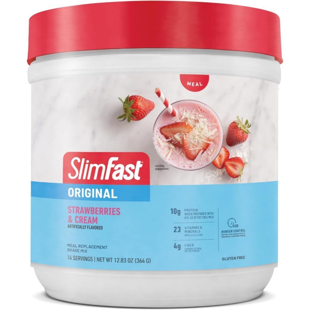 SlimFast Meal Replacement Powder [364g] 14 Servings | Chocolate, Strawberry, Vanilla | Weight Manage