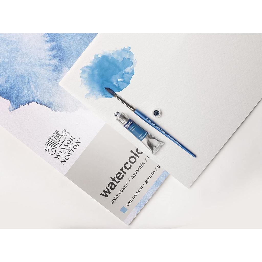 Winsor & Newton A3 Watercolour Premium Canvas Pad | Cold Press 300gsm | 12 Sheets | Made in Italy