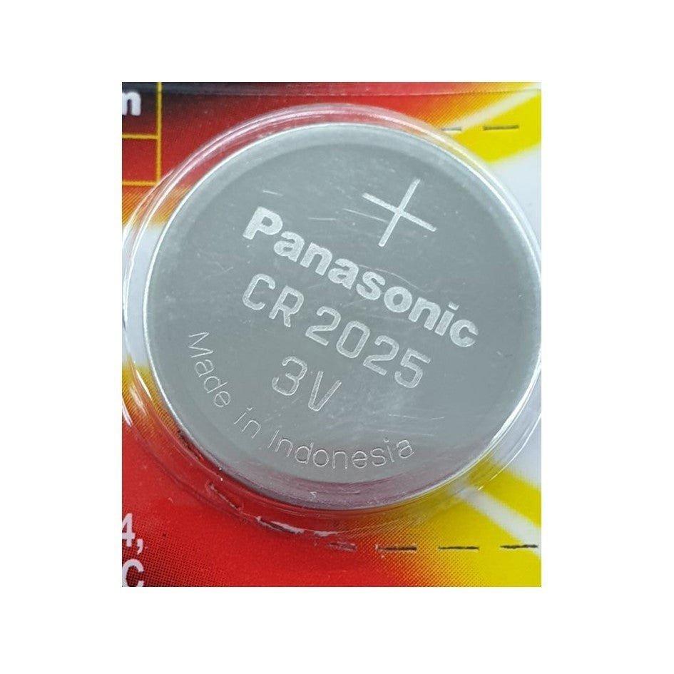 Panasonic CR2025 3V Lithium Coin Cell Battery 5pcs DL2025 Button Battery Original