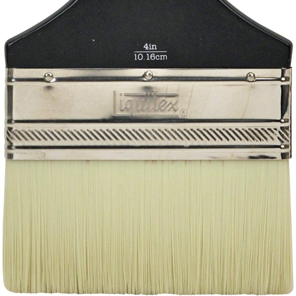 Liquitex Freestyle Broad Flat Brush 4 Inch Short Handle | Large Scale