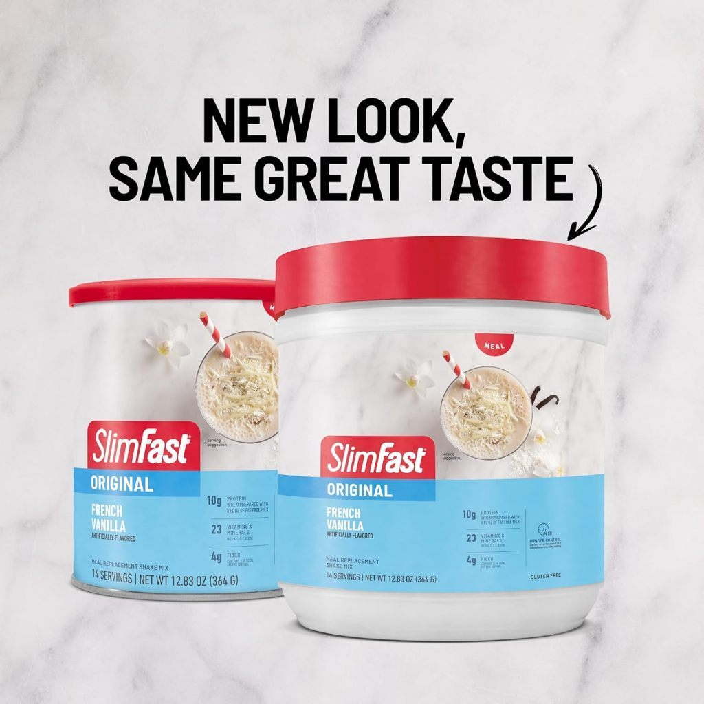 SlimFast Meal Replacement Powder [364g] 14 Servings | Chocolate, Strawberry, Vanilla | Weight Manage