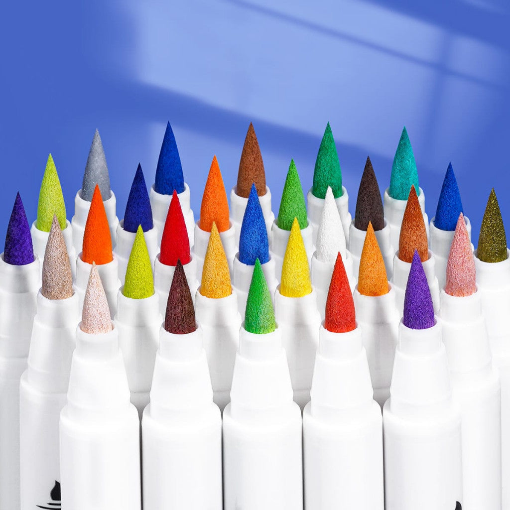 Arrtx Acrylic Brush Marker Single | Individual Water-Based Paint Marker for Paper, Wood, Canvas & More