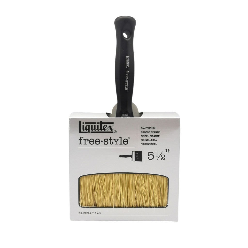 Liquitex Freestyle Giant Brush 5.5 Inch | Short Handle | Large Scale