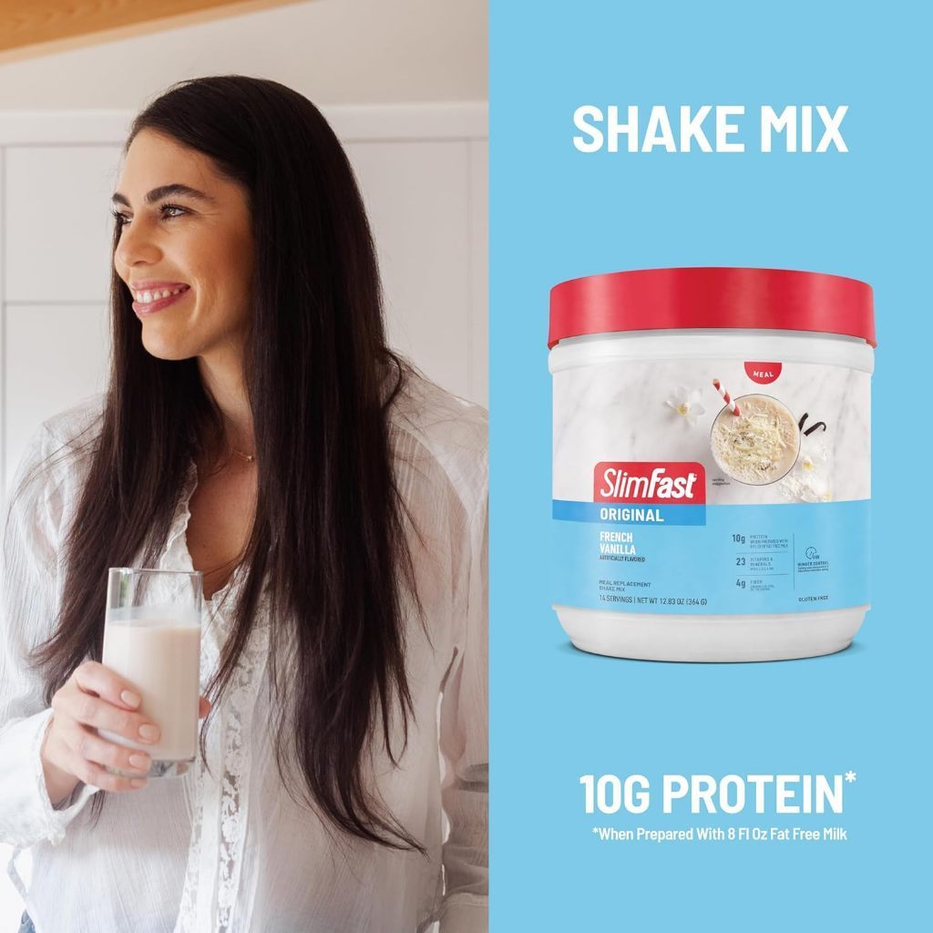 SlimFast Meal Replacement Powder [364g] 14 Servings | Chocolate, Strawberry, Vanilla | Weight Manage