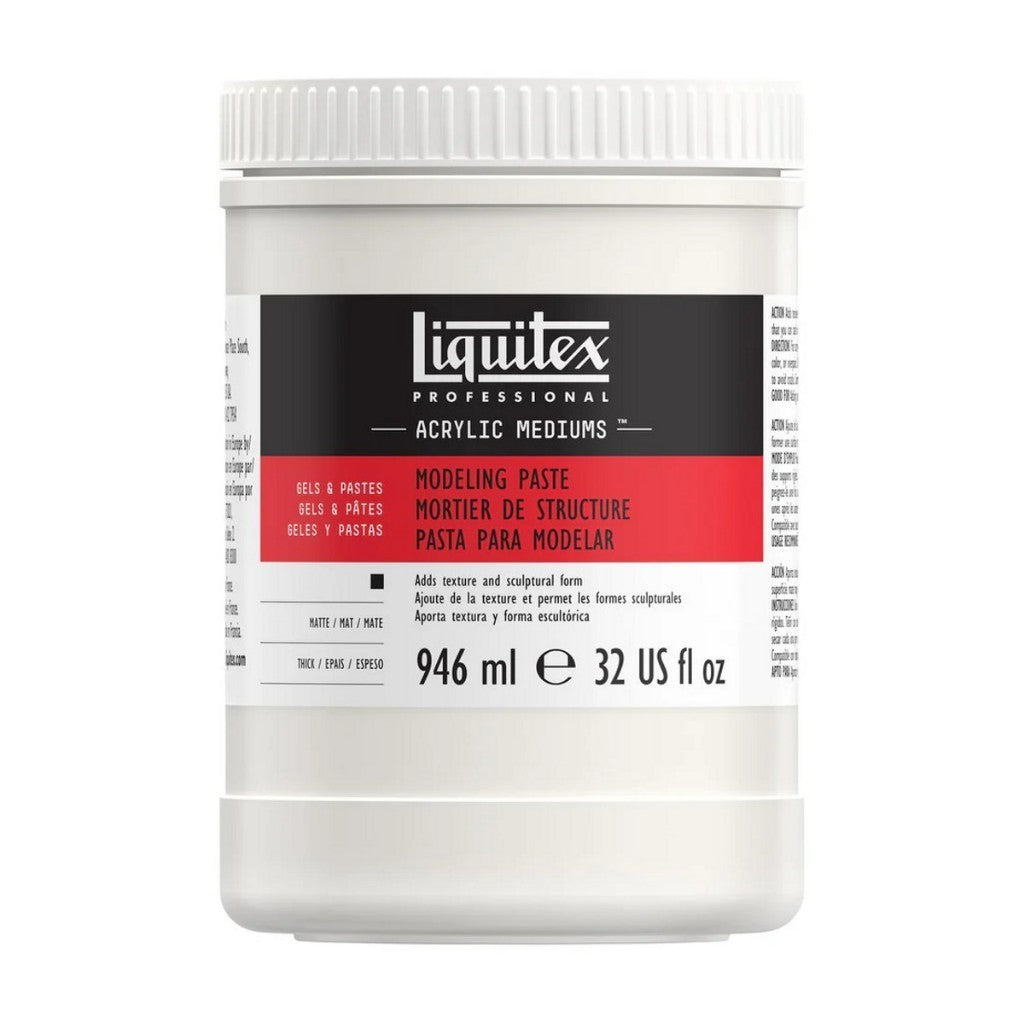 Liquitex Modelling Paste 946ml | Acrylic Marble Putty Texture