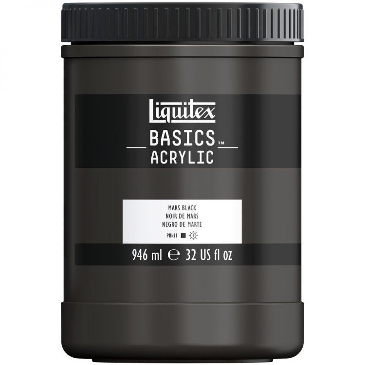 Liquitex Basics Acrylic Paint in Jars 946ml - 14 Colours Available