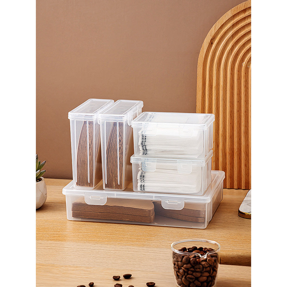 Airtight Coffee Filter Paper Storage Container by Hadler | AeroPress, Kalita Wave & Hario V60 Filters