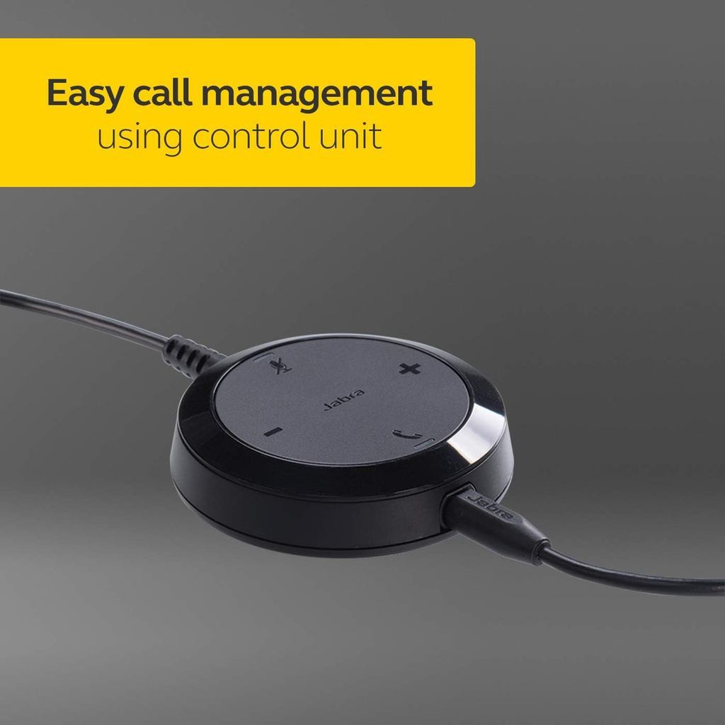 Jabra Evolve 30 II UC Stereo USB Headset 3.5mm Noise Cancelling with Mic HD Audio
