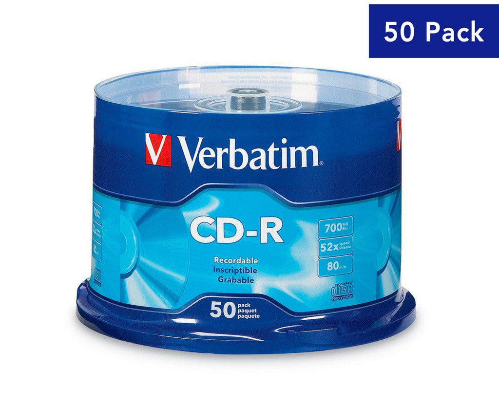 Verbatim CD-R High Speed Burn 700MB 52X 80min [50pcs]