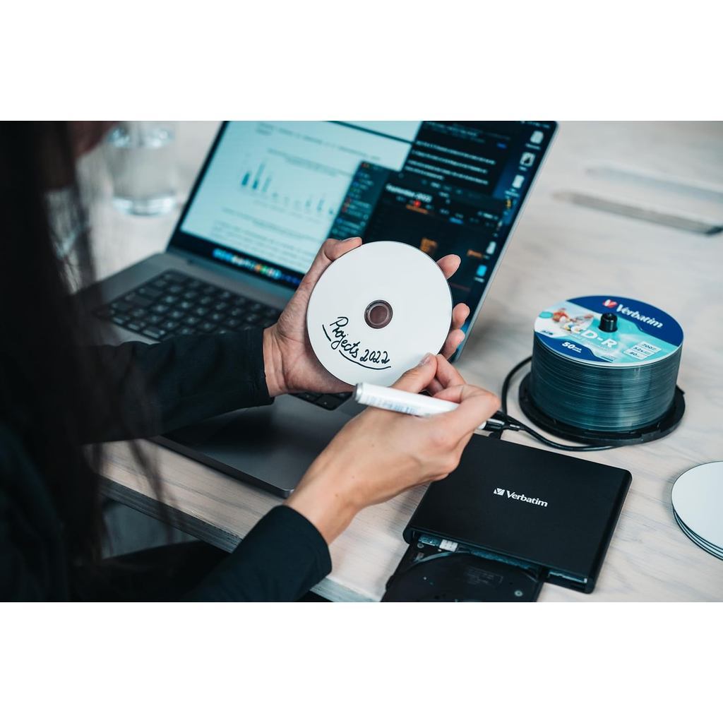 Verbatim CD-R White Inkjet Printable 700MB 52X 80min [25pcs]