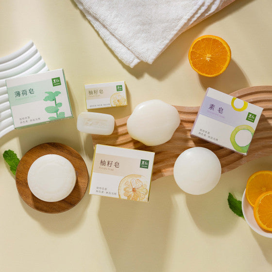 Leezen Pomelo Beauty Bar – Natural Soap with Grapefruit Peel Oil for Gentle Daily Cleansing (100g)