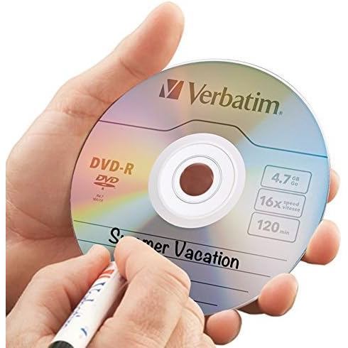 Verbatim DVD-R DL 8.5GB 8X Dual Layer 215min Individually Packed [5pcs]