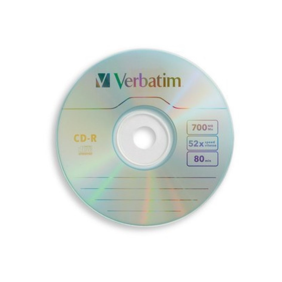 Verbatim CD-R High Speed Burn 700MB 52X 80min [50pcs]