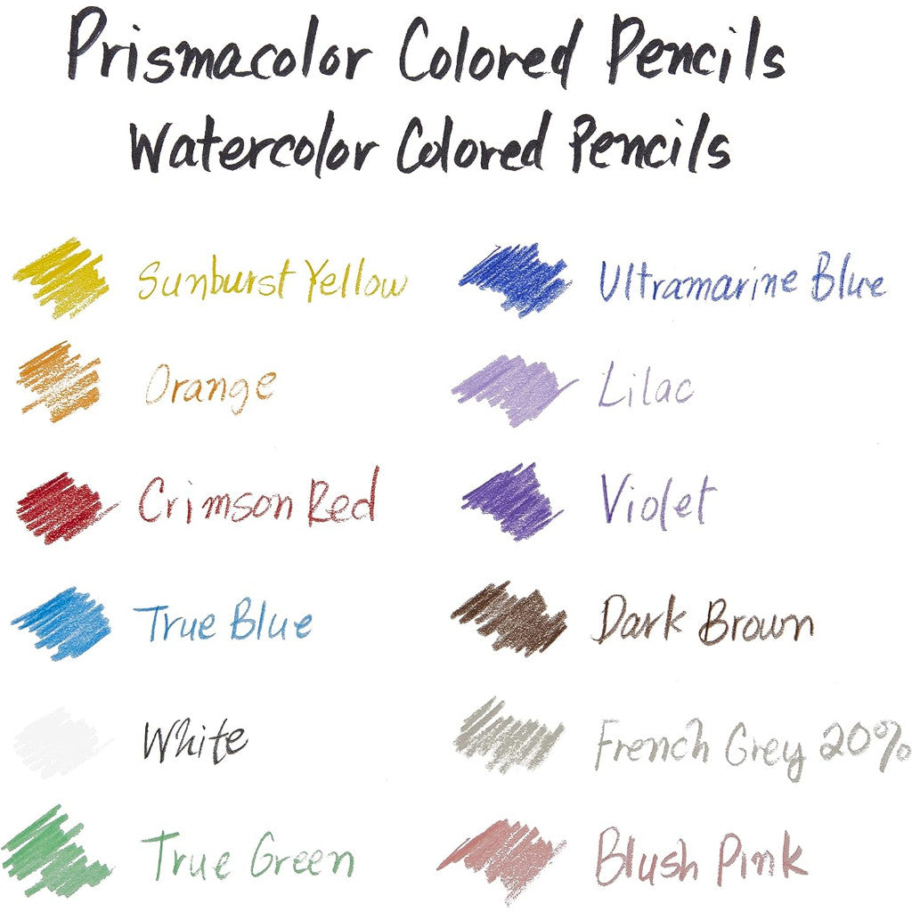 Prismacolor Premier Water Soluble Colored Pencils [Set of 36]
