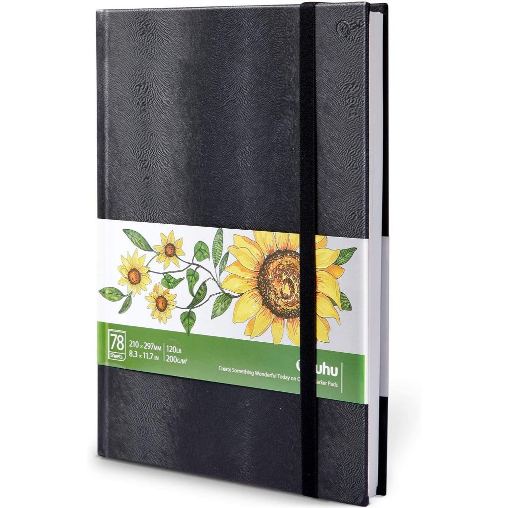 Ohuhu Alcohol Marker Pads Art Sketchbook 120Lb/200Gsm [78 Sheet] Various Sizes