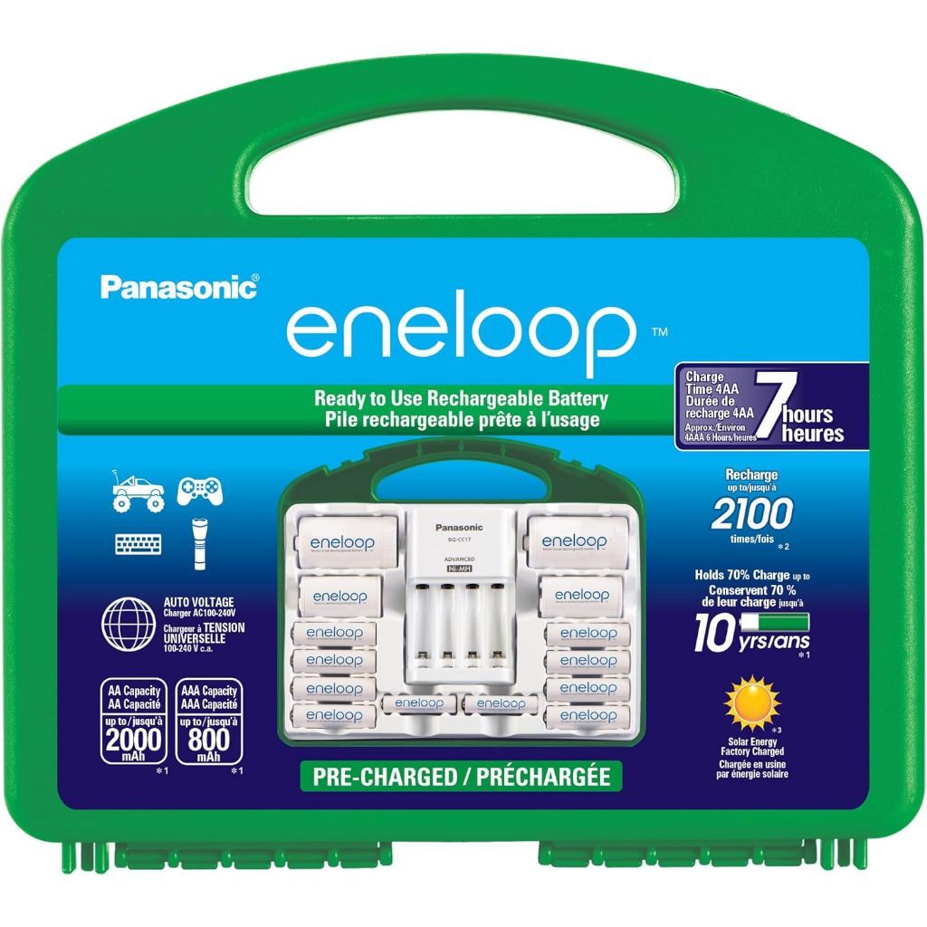 Panasonic Eneloop Advanced Battery and Power Charger Pack