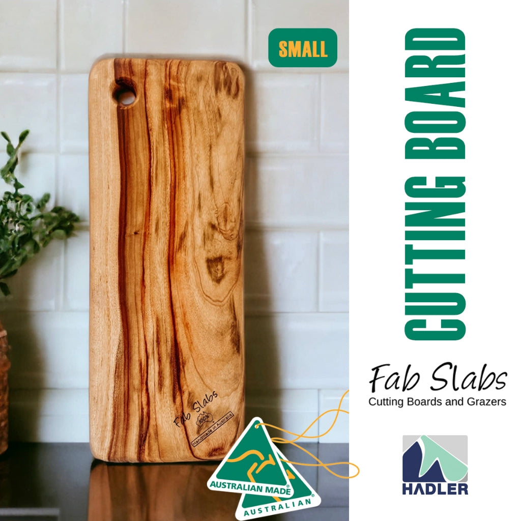 Camphor Laurel Rectangle Chopping Board [Small] by Fab Slabs