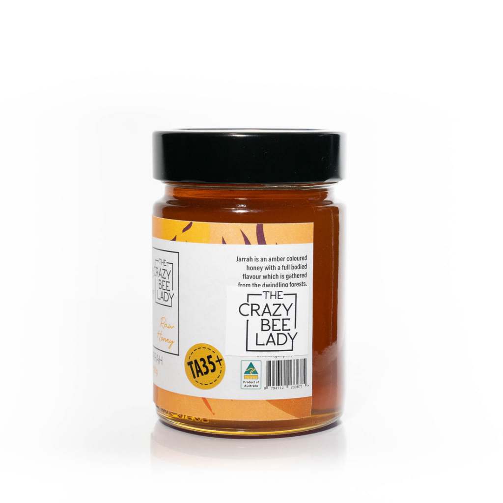 Premium Jarrah TA35+ Active Honey from Western Australia (420g) | The Crazy Bee Lady