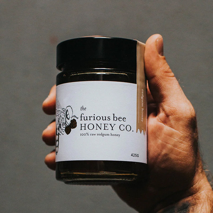 The Furious Bee Honey Co. | Pure 100% Red Gum Marri TA35+ Active Honey (425g)