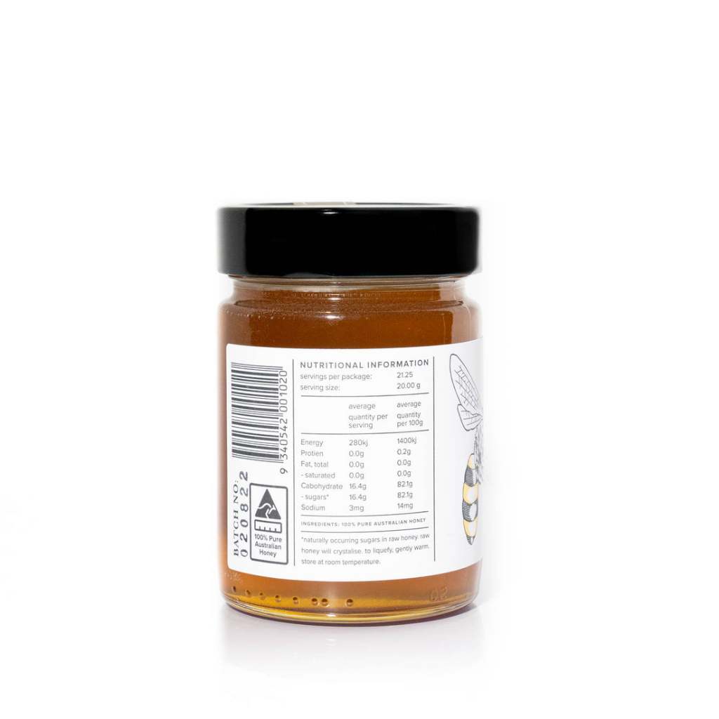 The Furious Bee Honey Co. | Pure Banksia & Eucalyptus Honey 425g