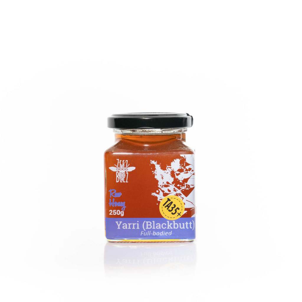 Raw Yarri (Blackbutt) TA35+ Active Honey from Western Australia by ZeezBeez [250/500g]