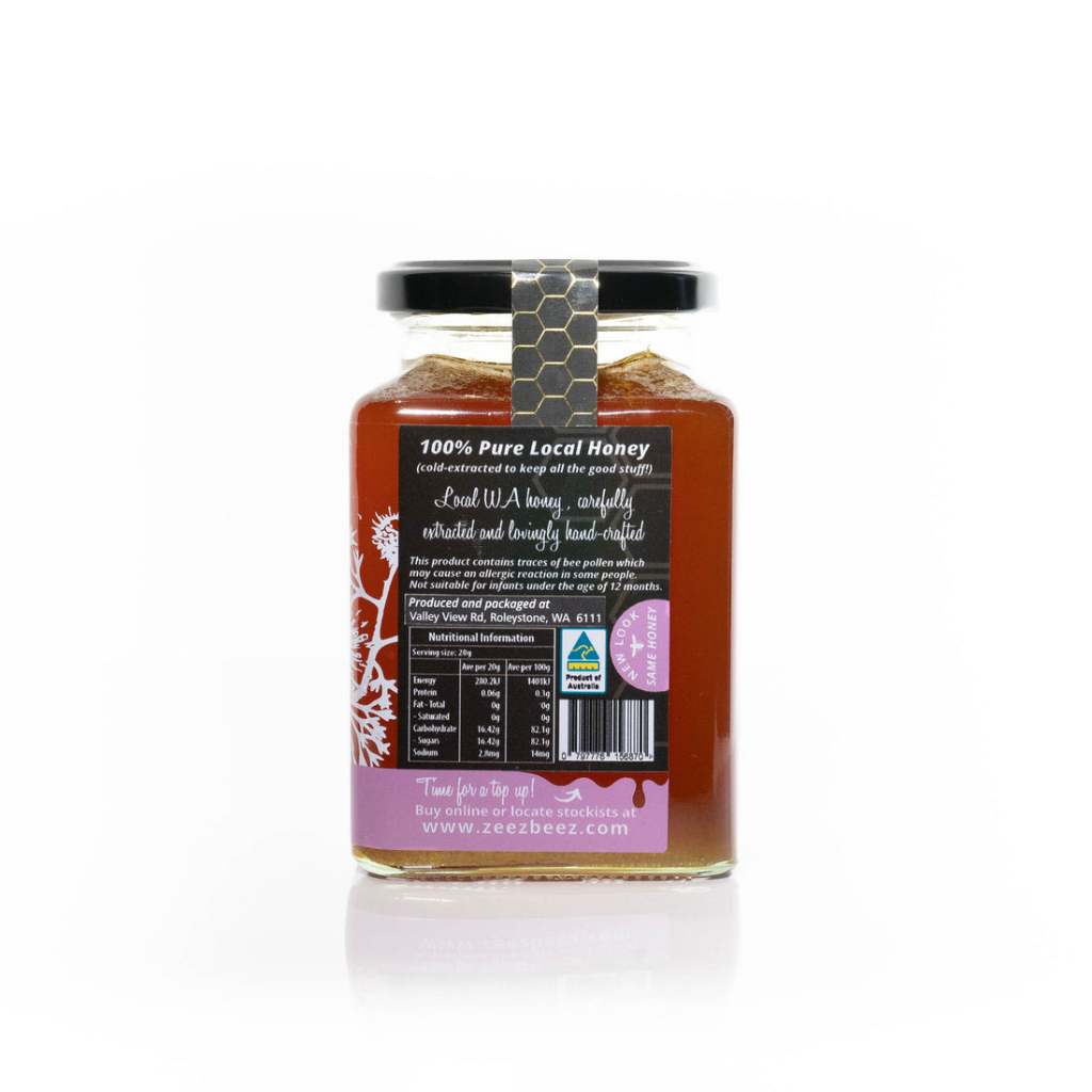 Raw Wildflower Honey from Western Australia by ZeezBeez [250/500g]