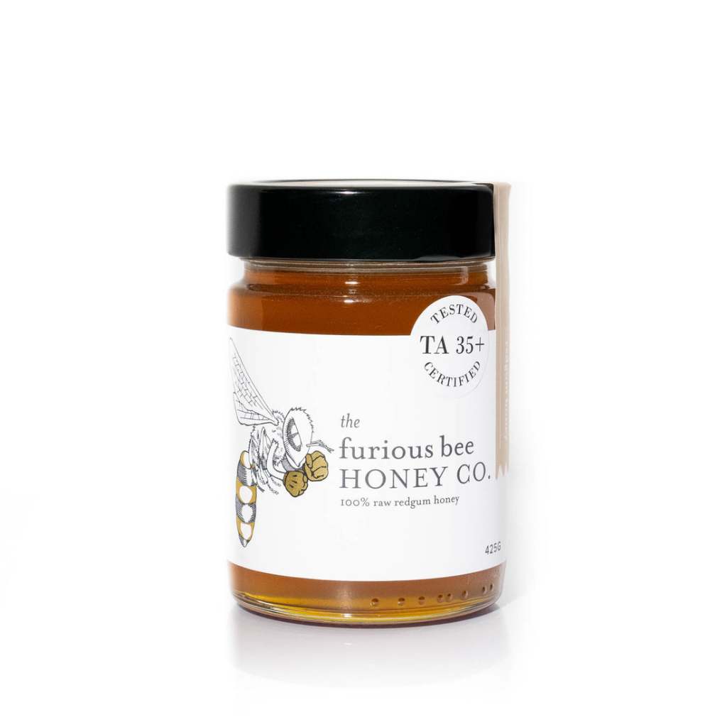 The Furious Bee Honey Co. | Pure 100% Red Gum Marri TA35+ Active Honey (425g)