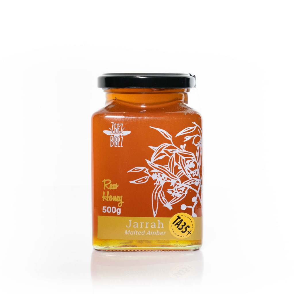 Raw Jarrah TA35+ Active Honey from Western Australia by ZeezBeez [250/500g]