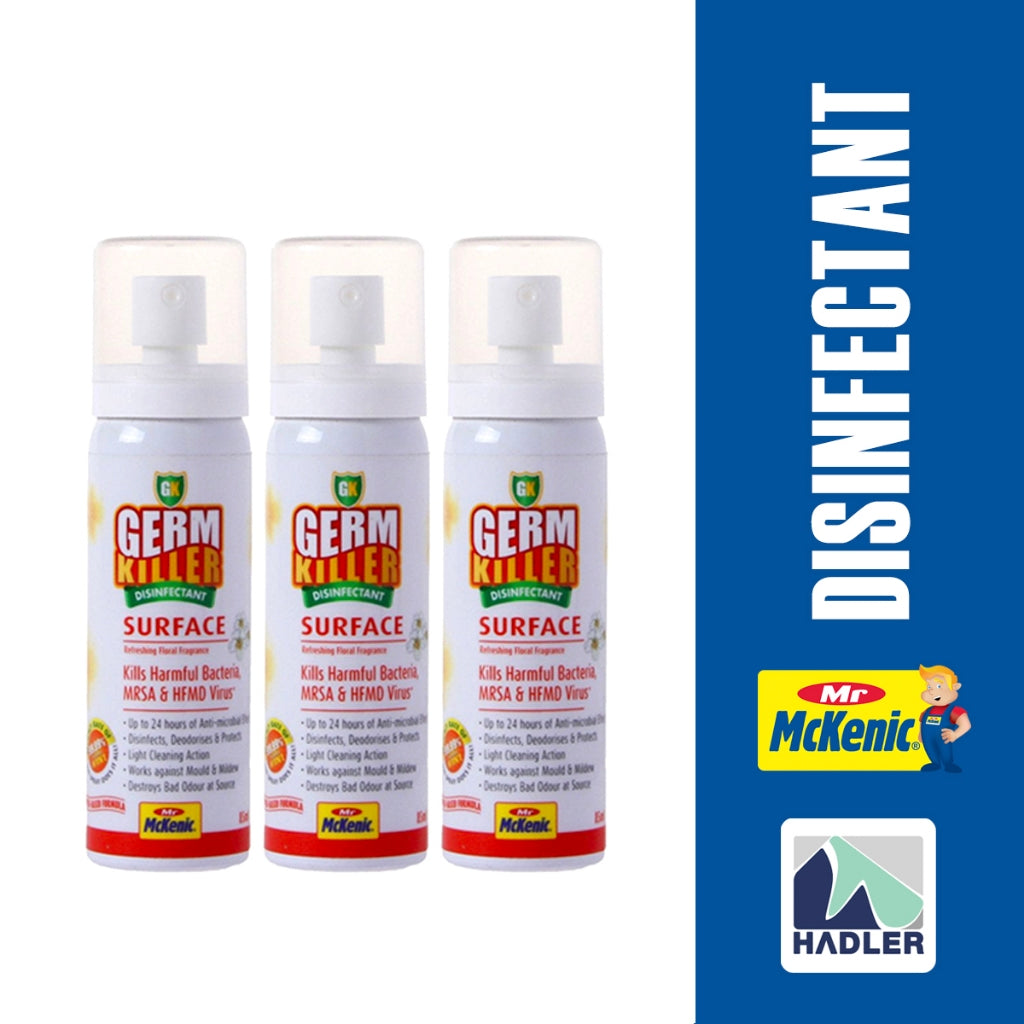Mr Mckenic GermKiller Surface Disinfectant Spray (85ml) (Hospital-Grade)