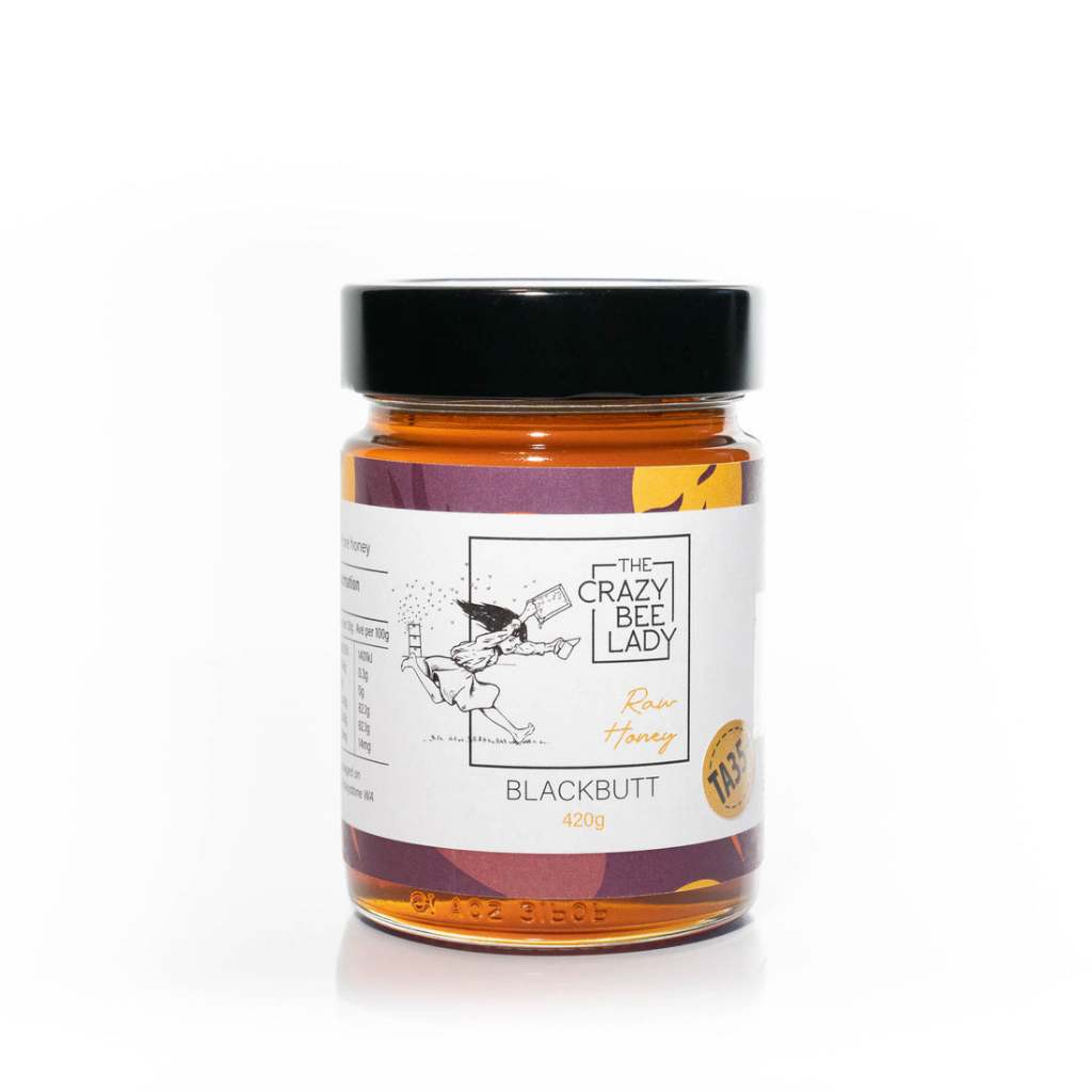 Premium Blackbutt TA35+ Active Honey from Western Australia (420g) | The Crazy Bee Lady