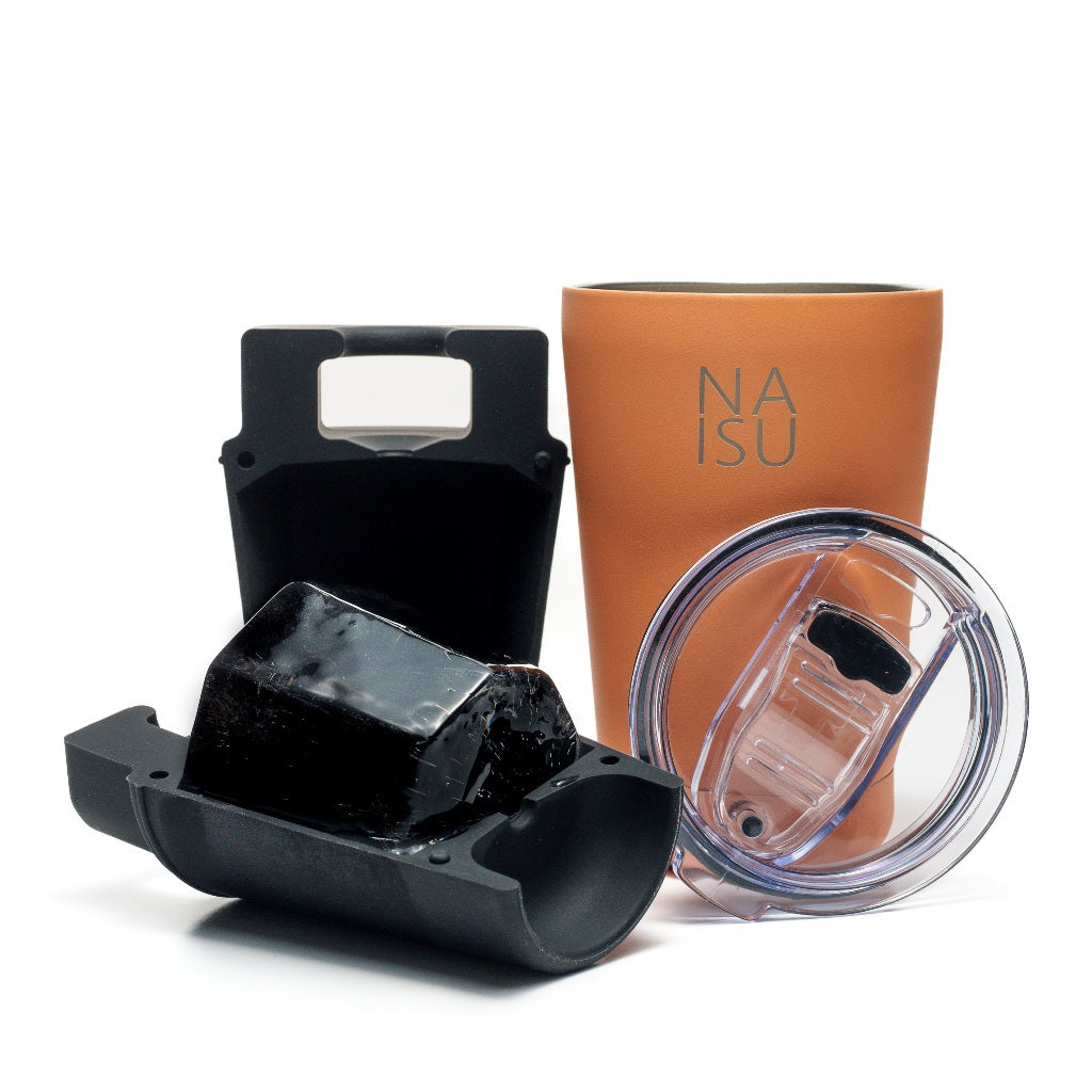 NAISU N1 Colored Edition – Compact Clear‑Ice Maker 65 mm Spheres/73 mm Diamonds Comes with Cap