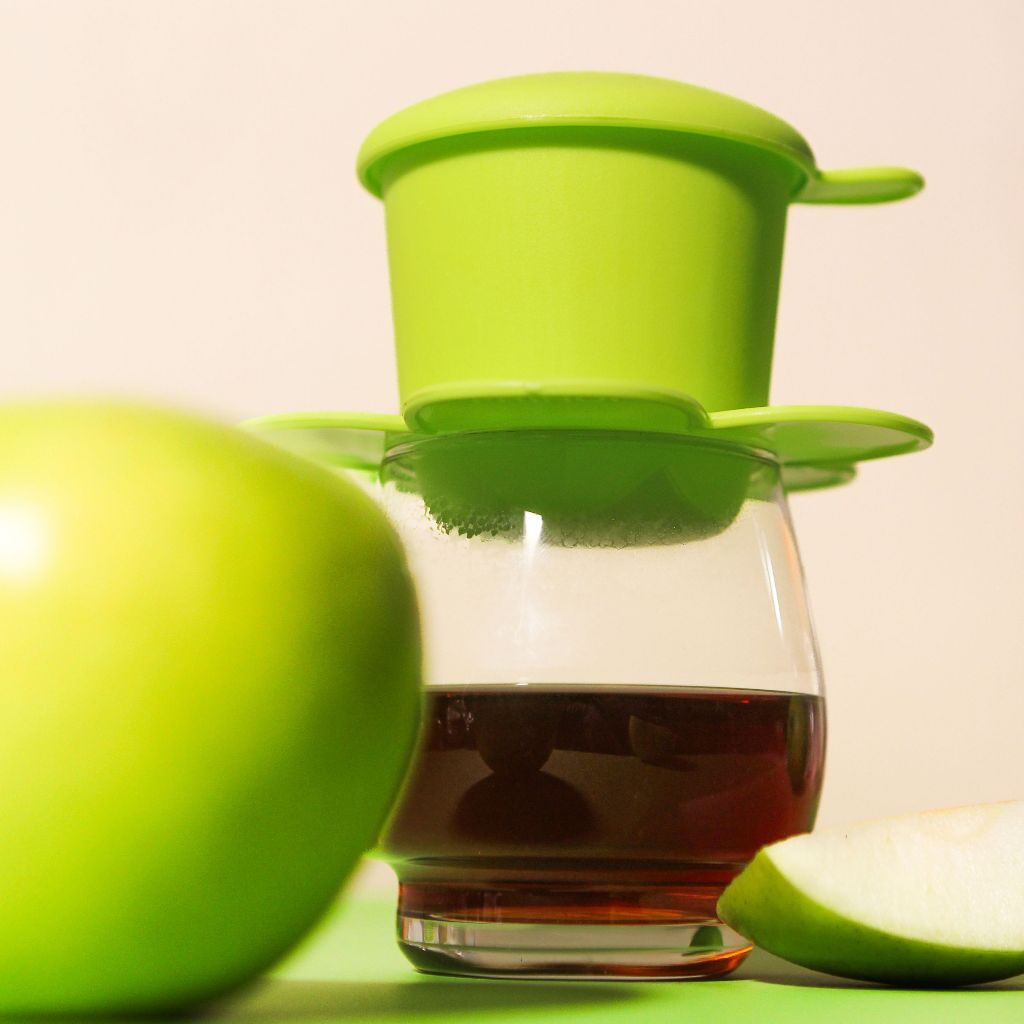 The Phinoi Coffee Dripper Modern Vietnamese Pour Over 1 - 2 Cups [Neon Green]