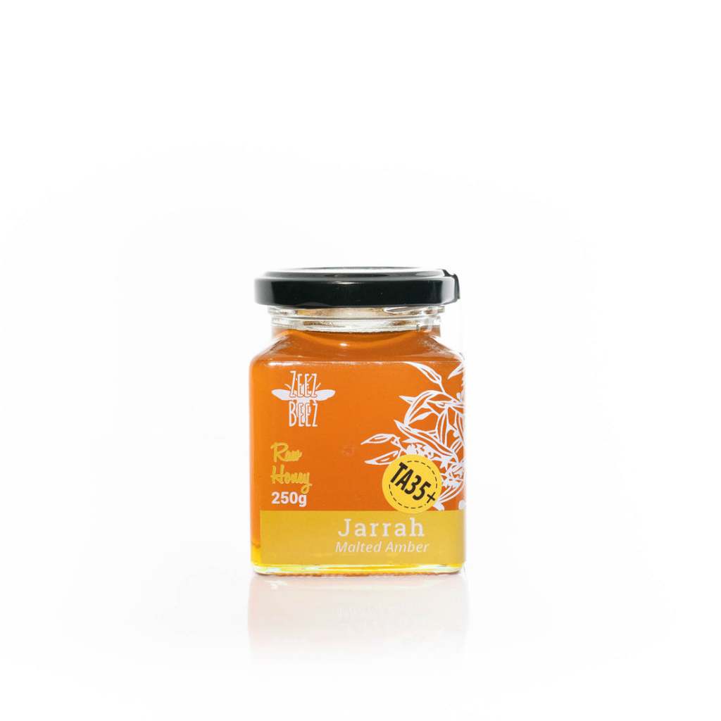 Raw Jarrah TA35+ Active Honey from Western Australia by ZeezBeez [250/500g]